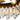 Glam Drum Pendant Light - Zephyrine 16" Black and Gold 