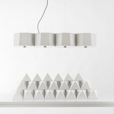Seed Design Zhe Pendant 4 White