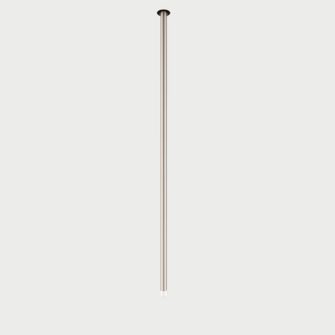Lodes A-Tube Nano Swing adjustable recessed ceiling light in matte champagne for residential and hospitality spaces
