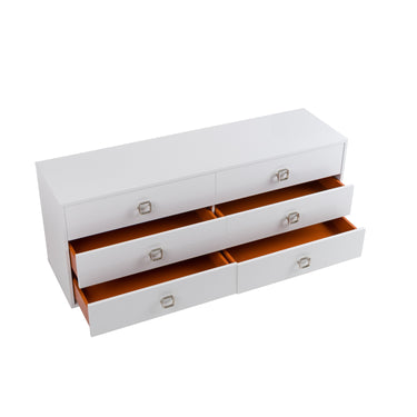 AX Victoria White Crocodile Dresser