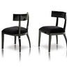 Alek Black Dining Chair set of 2
