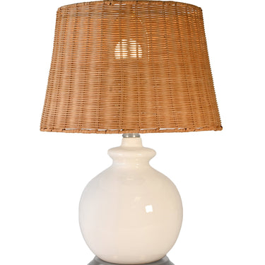 Abbeygale rechargeable lamp, Ivory & Nickel – view 2