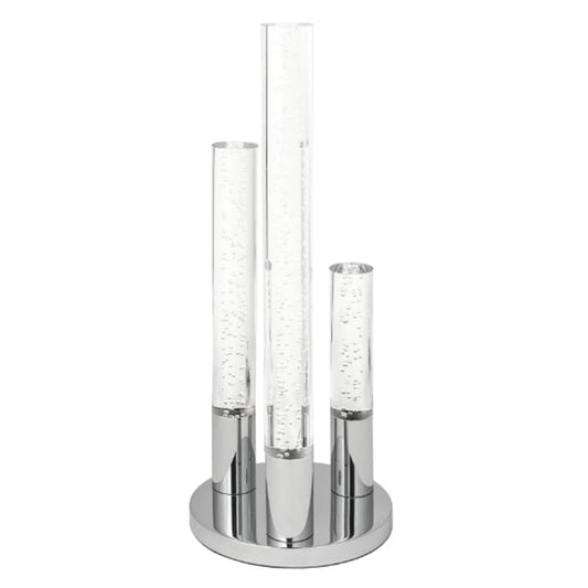  Acrylic Cylinders 3 Light Table Lamp - Smart  1
