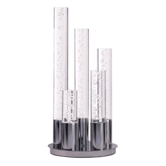 Acrylic Cylinders 5 Light Table Lamp - Smart Light 1