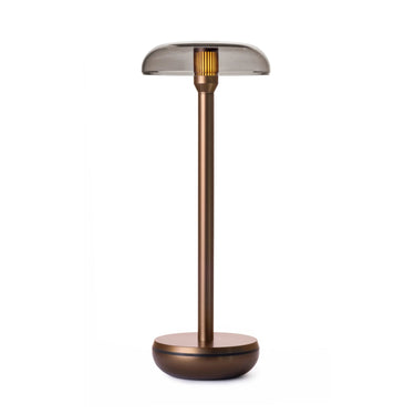 Humble Air V2 Rechargeable Lamp – Bronze with Smoked Shade