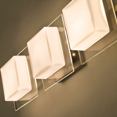 Alex vanity light, in a bath | Besa Lighting