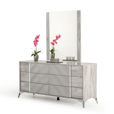 Nova Domus Alexa Italian Grey Dresser