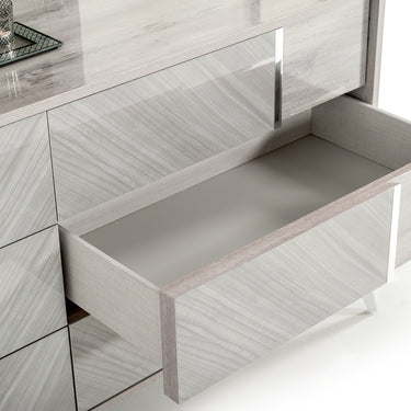 Nova Domus Alexa Italian Grey Dresser