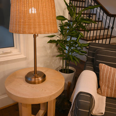 Decorative Alexis Cordless Table Lamp in modern interior setting