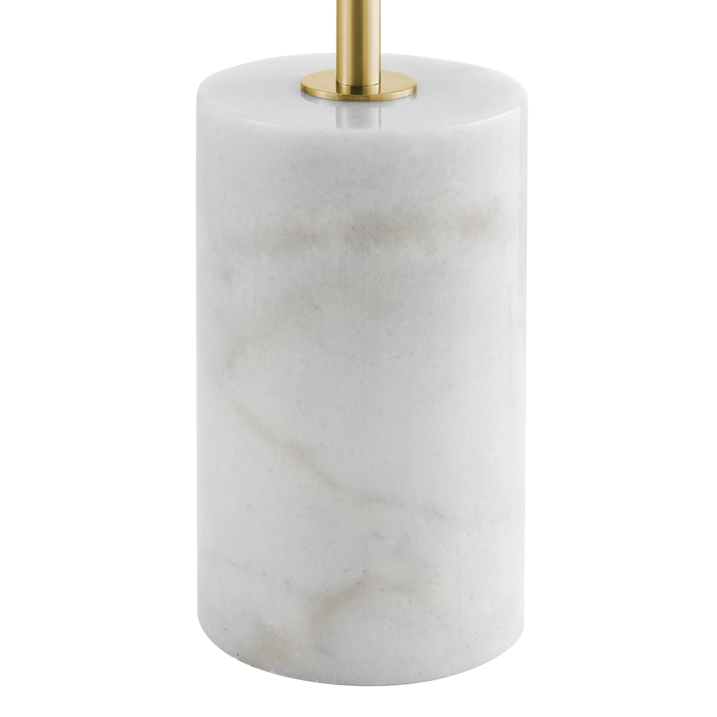 Finesse Decor Anechdoche 2 Lights Gold and White Floor Lamp 4