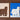 Polar Bear Puzzle by Eguchi Toys, frame and finished puzzle on a wooden table