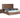 Nova Domus Asus Eastern King Italian Walnut Bed