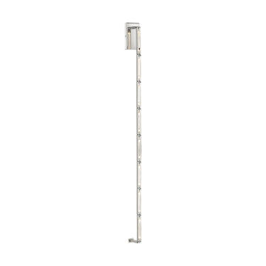 Catena 41 Modern Wall Sconce by Visual Comfort: A Dazzling Crystal and Brass Masterpiece