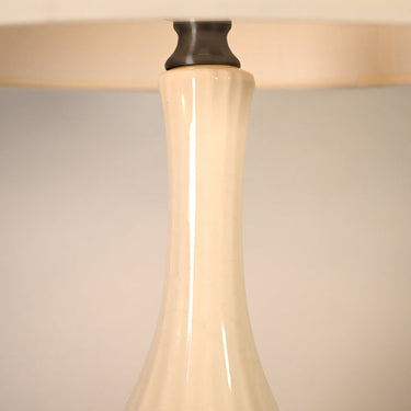 Rechargeable Ava Ivory Ceramic Cordless Table Lamp by Modern Lantern