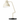 B.lux Blux System T40 matte beige articulated table lamp showing adjustable arm and swivel joints for directional task lighting.