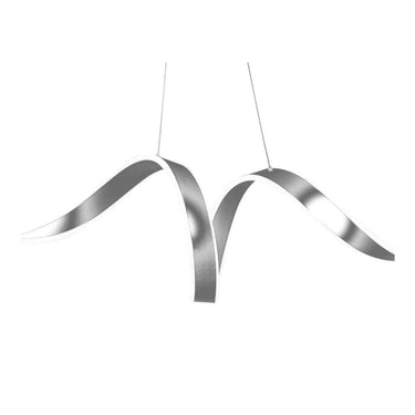 Finesse Decor Copenhagen LED Chandelier Chrome