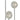 Finesse Decor Bubbling Glow Table Lamp - Chrome 