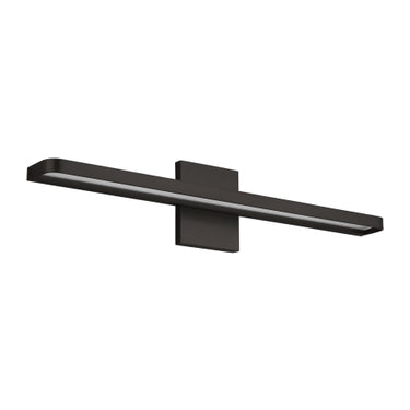  Banda 24" LED bathroom light by Visual Comfort in residential or commercial settings features universal voltage, up/down light, and modern styling.