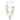 Bel Occhio Chandelier with White Diffuser by Pablo: 5 Acrylic Globes, Contemporary Style