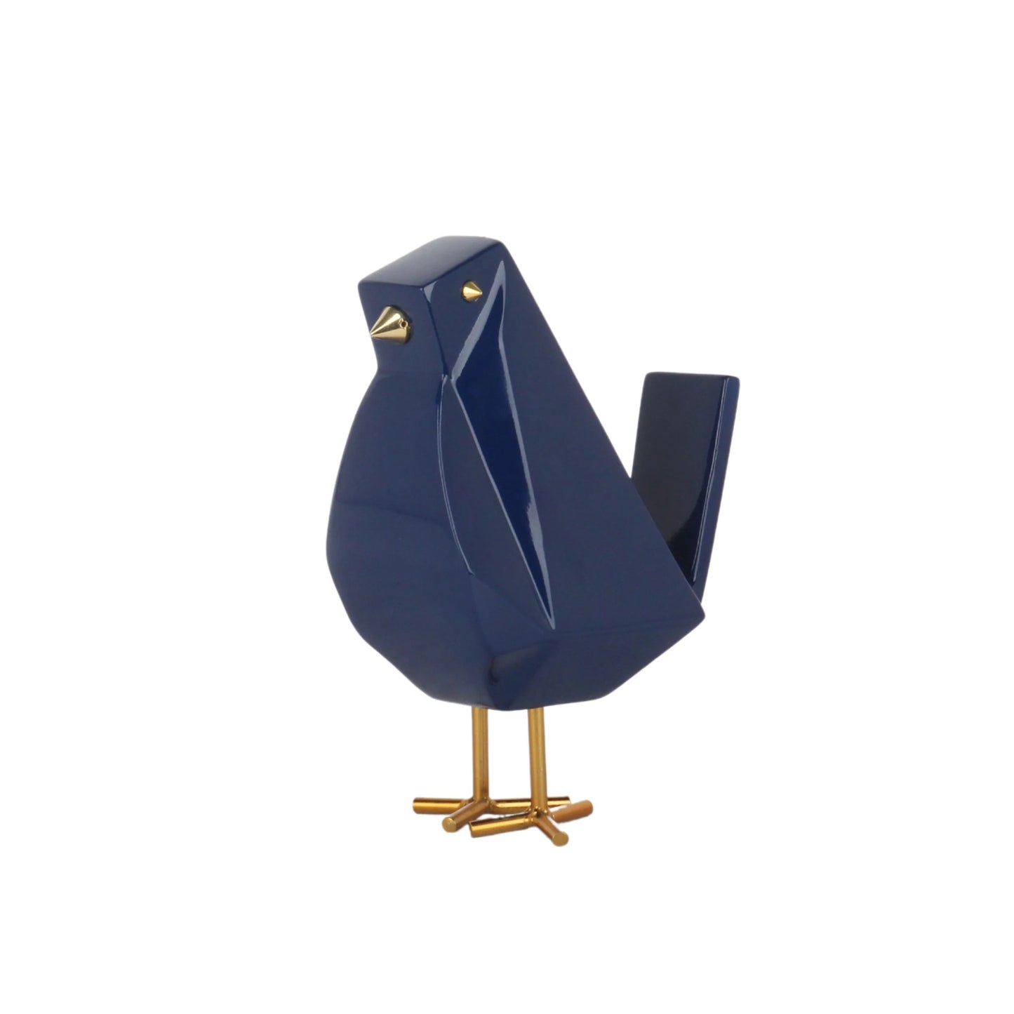 Finesse Decor Navy Blue Bird Sculpture 1