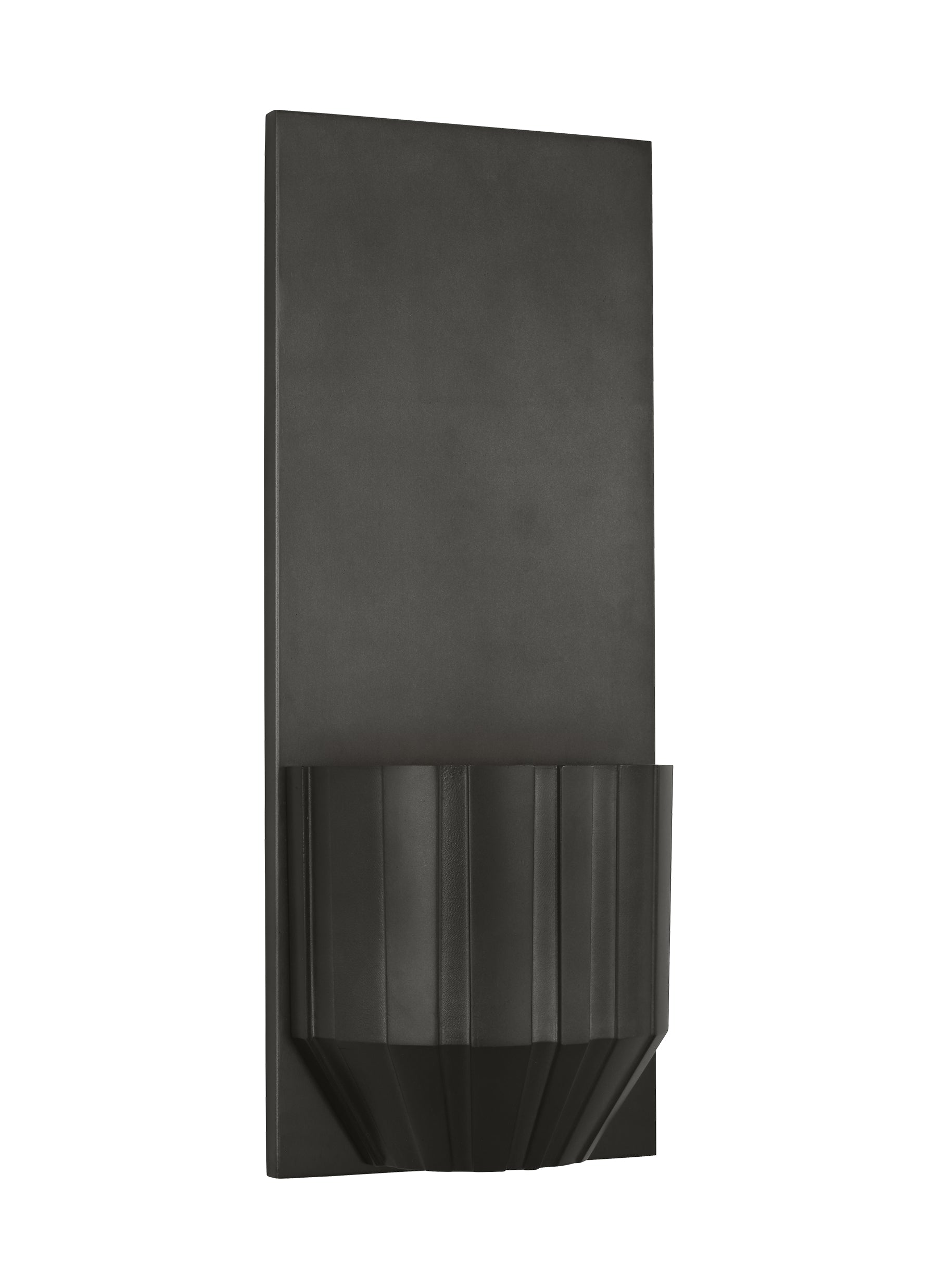 Modern Dark Bronze - Black Wall Light