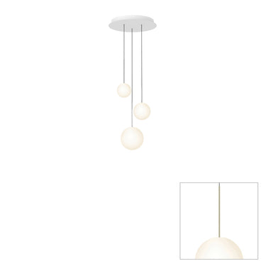 Bola Sphere LED Chandelier by Pablo Designs - image 2