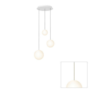 Bola Sphere LED Chandelier by Pablo Designs - image 7