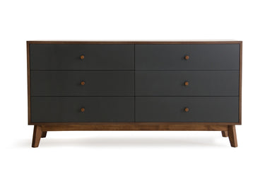 Nova Domus Dali Grey & Walnut Dresser