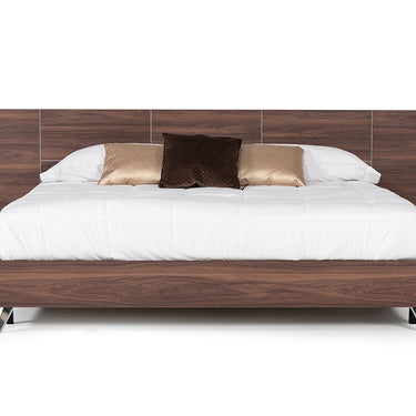 Nova Domus Brooklyn Italian Walnut Bed
