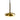 Chrona Dish Horizontal 6 in spun brass pendant light, studio view