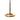Chrona Dish Horizontal 6 in brass pendant, second angle