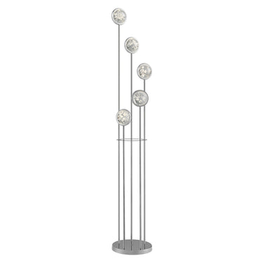 Finesse Decor Bubbling Glow Floor Lamp Chrome