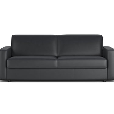 Carnell Leather sleeper in Iowa leather no. 710, studio image 1