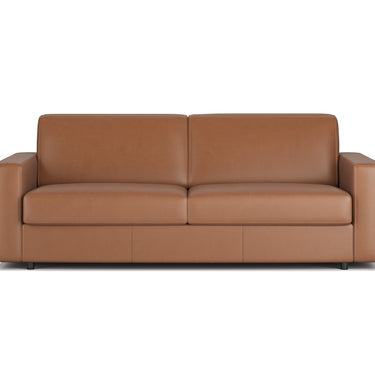 Carnell Leather sleeper in Iowa leather no. 711, studio image 5