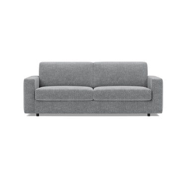 Carnell sleeper upholstered in Taura Slate Grey, studio shot