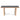 Nova Domus Cartier Black & Rosegold Console Table