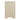 Nova Domus Cartier Beige Shagreen & Brushed Brass Chest