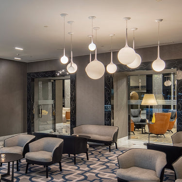 Castore Pendant Light styled in a modern interior, view 5