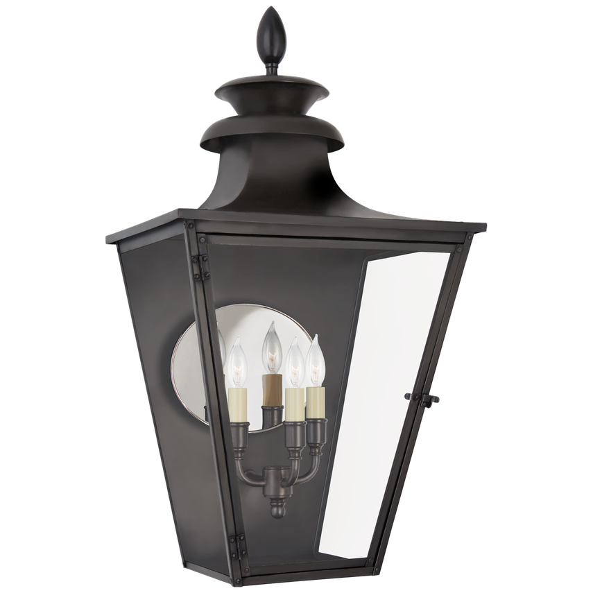 Albermarle Medium 3/4 Wall Lantern | Visual Comfort Modern