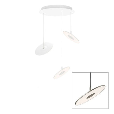 Circa 3-Light LED Chandelier – Adjustable Modern Pendant Lighting by Pablo Designs - image 2