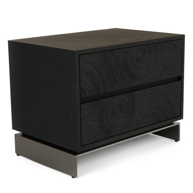 Lamod Cirque Black Ash Nightstand