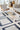 Ciutadella jute rug in Blue, full view