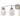 Casual Mission 28" 4-Light Vanity - Brushed Nickel by Elk CN170412