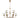 Astoria 32" 9-Light Chandelier - Satin Gold by Elk CN280925