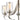 Market Square 24" 5-Light Chandelier - Brushed Nickel by Elk CN300522