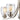 Calistoga 25" 5-Light Chandelier - Brushed Nickel by Elk CN320522