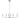 Park Slope 31" 6-Light Chandelier - Brushed Nickel by Elk CN330622