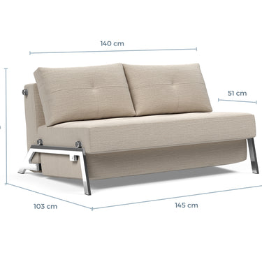 Cubed by Innovation Living measurements diagram 1