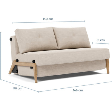 Cubed by Innovation Living measurements diagram 1