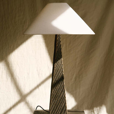 Cubist table lamp in a styled interior, view 3